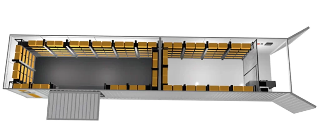 alquiler de contenedores Bodega de 20 Pies