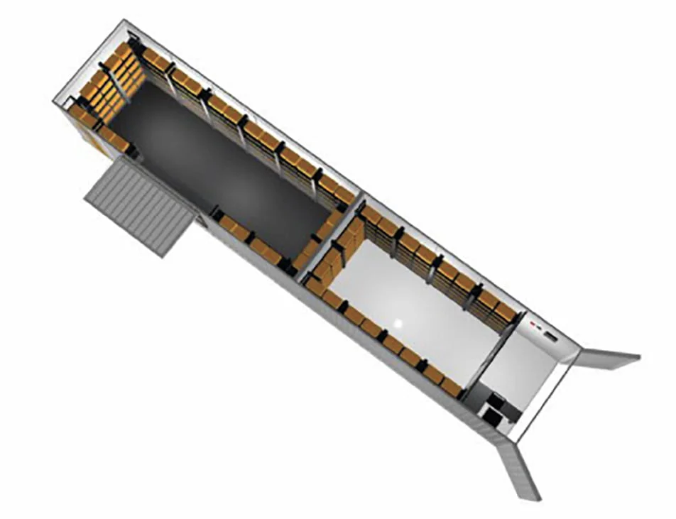 alquiler de contenedores Bodega de 20 Pies